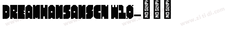 DreamHanSansCN W10字体转换